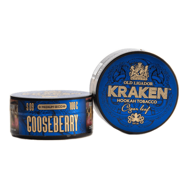 Табак Kraken Medium Seco Goozeberry (Крыжовник) 100 гр в Севастополе