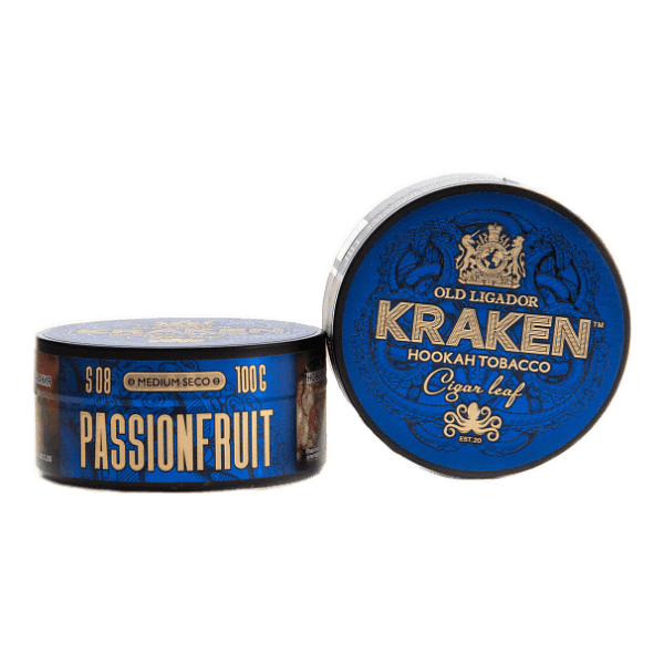 Табак Kraken Medium Seco Passion Fruit (Маракуйя) 100 гр в Севастополе