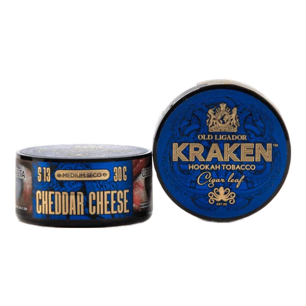 Табак Kraken Medium Seco Cheddar Cheese (Сыр Чеддер) 30 гр в Севастополе