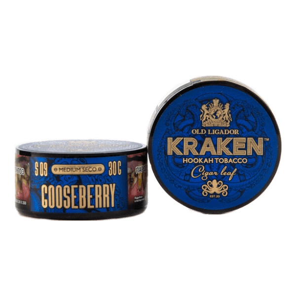 Табак Kraken Medium Seco Goozeberry (Крыжовник) 30 гр в Севастополе