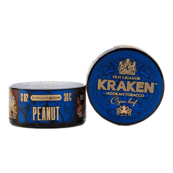Табак Kraken Medium Seco Peanut (Арахис) 30 гр в Севастополе
