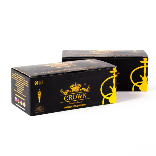 Уголь Crown Кокосовый 96 Шт (22 Мм) в Севастополе