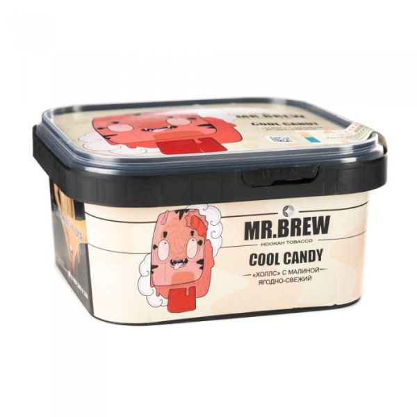 Табак Mr Brew Cool Candy (Малиновый холлс) 200 гр в Севастополе