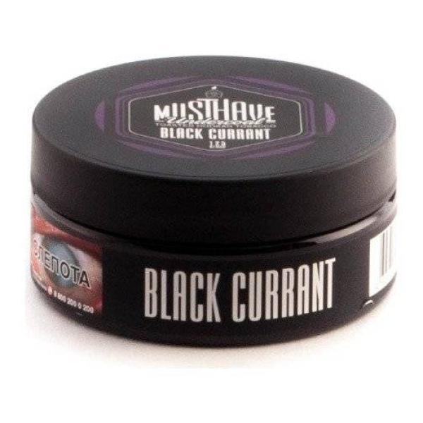 Табак Must Have Black Currant 125 грамм в Севастополе