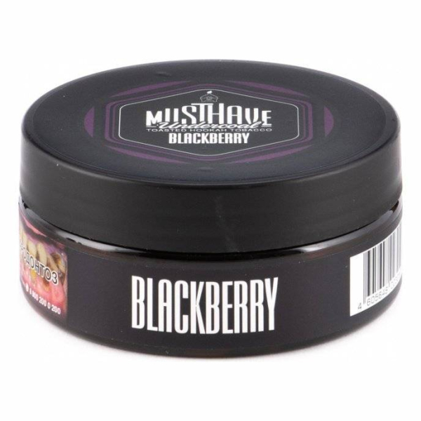 Табак Must Have Blackberry 125 грамм в Севастополе