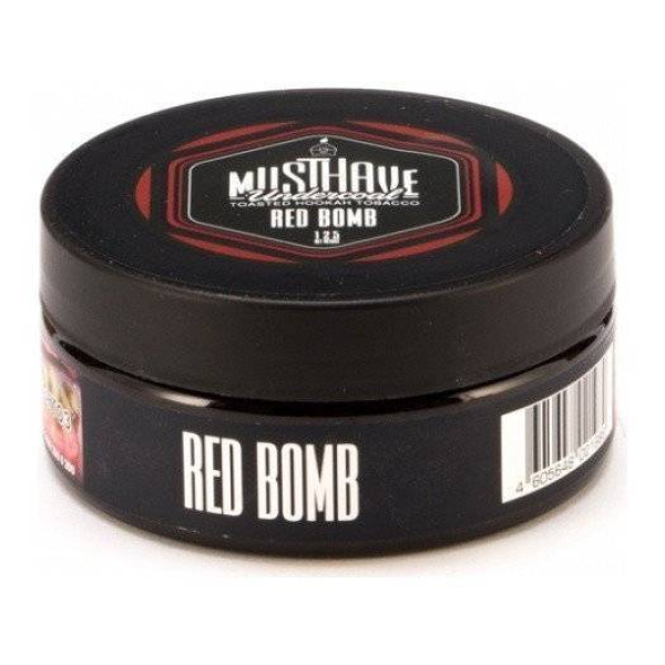 Табак Must Have Red Bomb 125 грамм в Севастополе