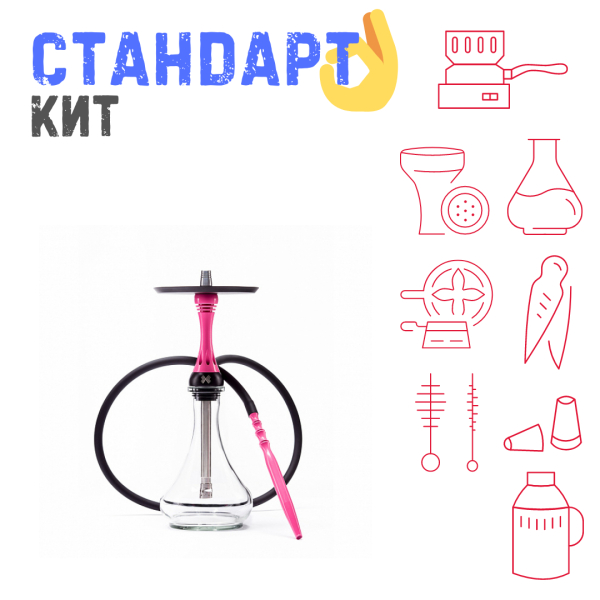 Набор с кальяном  Alpha Hookah X Rose СТАНДАРТ в Севастополе