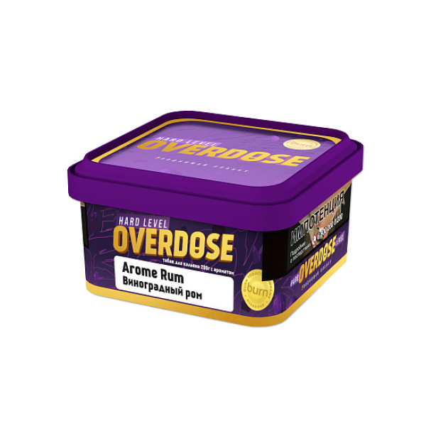 Табак OVERDOSE Aroma Rum 200 гр в Севастополе