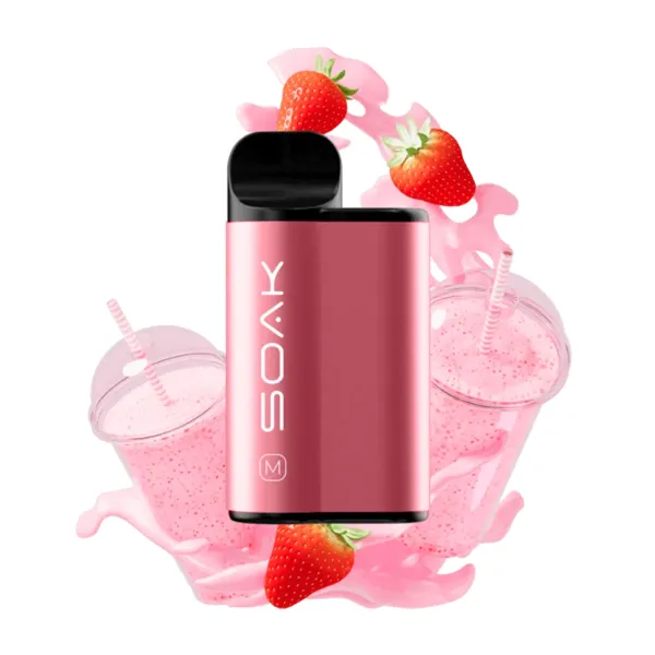 SOAK M Strawberry Cream dream (Клубничный милкшейк), 4000 тяг в Севастополе