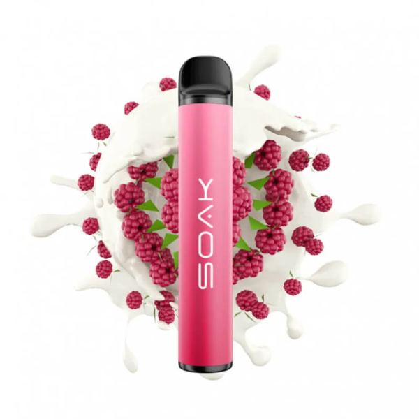 SOAK X Raspberry Yogurt (Малиновый йогурт), 1500 тяг в Севастополе