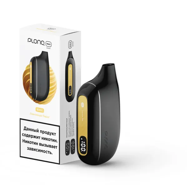Plonq Max Smart Лимонный Пирог (8000 Затяжек) 20 Мг в Севастополе