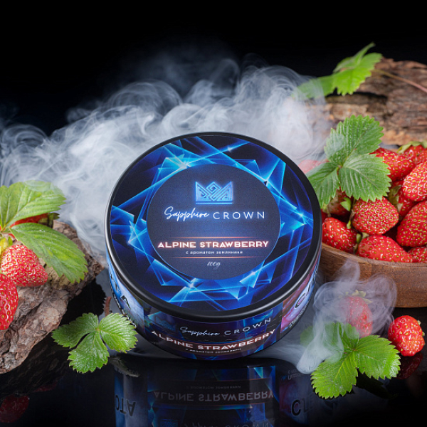 Табак Sapphire Crown Alphin Strawberry (Клубника) 100 гр в Севастополе