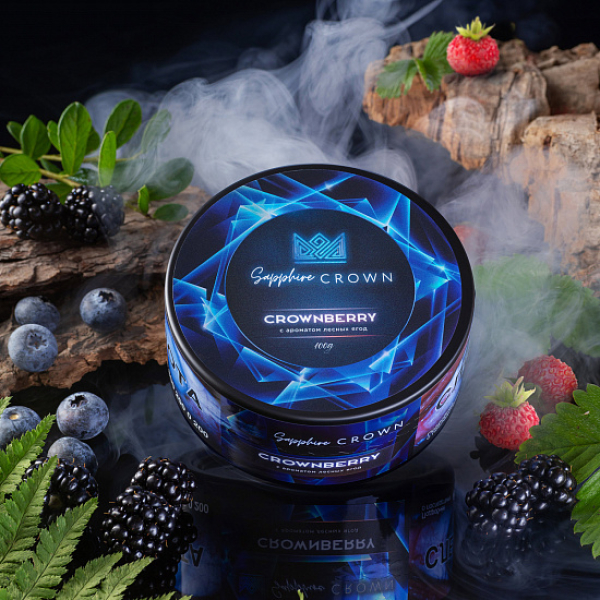 Табак Sapphire Crown Crownberry (Лесные Ягоды) 100 гр в Севастополе