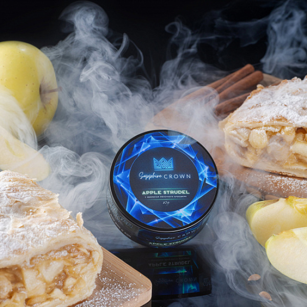 Табак Sapphire Crown Apple Strudel (Яблочный Штрудель) 25 гр в Севастополе
