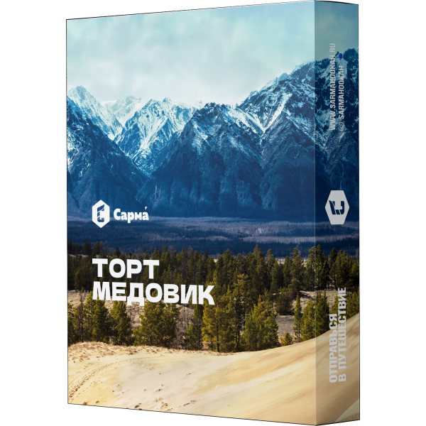 Табак Сарма Торт Медовик 25 гр в Севастополе