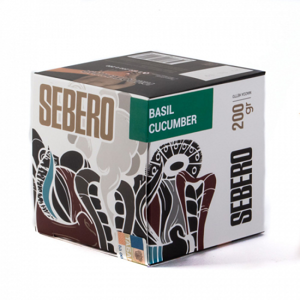 Табак SEBERO BASIL CUCUMBER 200 грамм в Севастополе