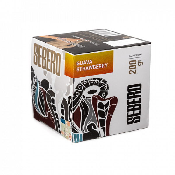 Табак SEBERO GUAVA STRAWBERRY 200 грамм в Севастополе