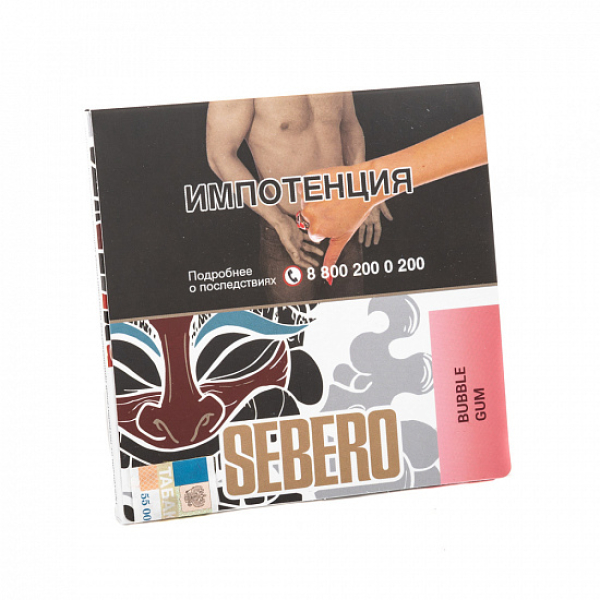 Табак SEBERO BUBBLE GUM 40 грамм в Севастополе