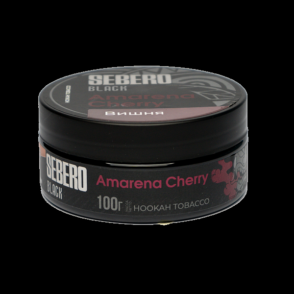 Табак SEBERO BLACK AMARENA CHERRY 100 гр в Севастополе