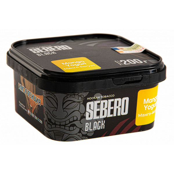 Табак SEBERO BLACK MANGO YOGURT 200 гр в Севастополе