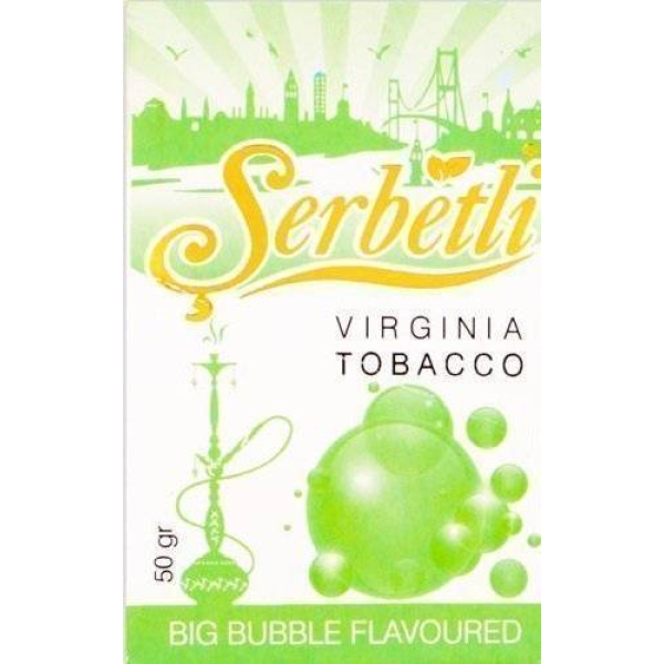 Табак Serbetli Big Bubble 50 грамм в Севастополе