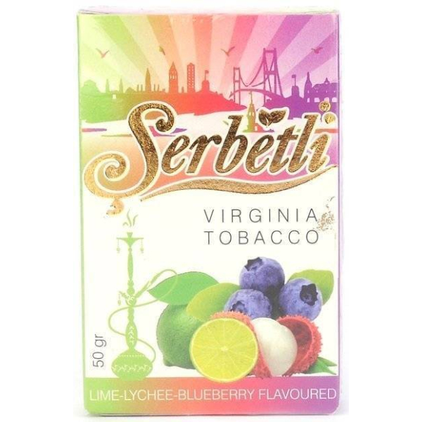 Табак Serbetli Lime Lychee Blueberry в Севастополе
