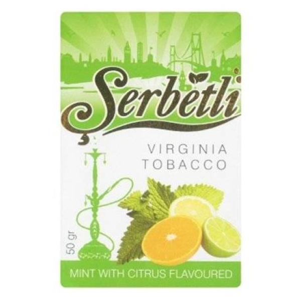 Табак Serbetli Цитрусы с мятой 50 гр в Севастополе