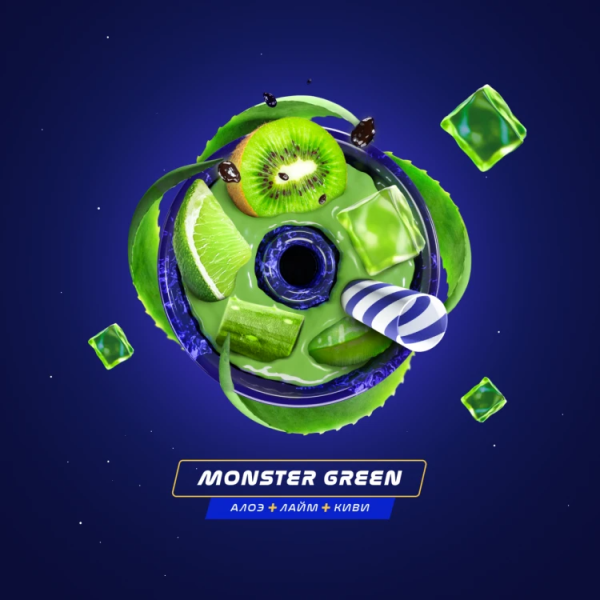 Паста Space Smoke LIGHT Mix Monster  Green (Зеленый Монстр) 30 гр в Севастополе