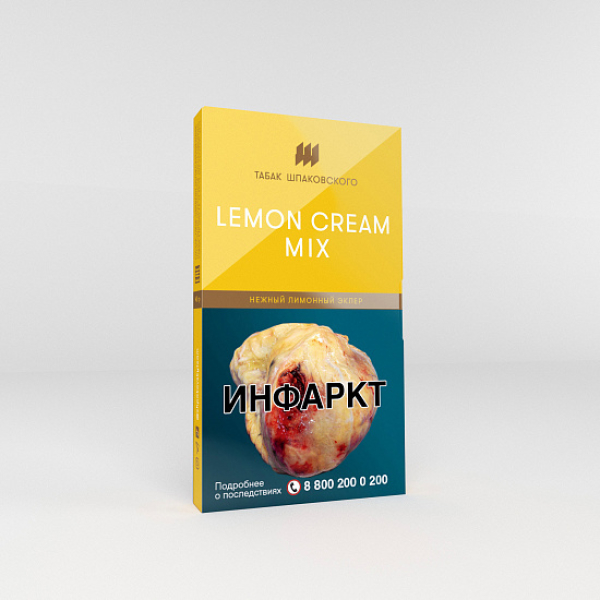Табак Шпаковского Lemon Cream Mix (Лимонный эклер) 40 гр в Севастополе