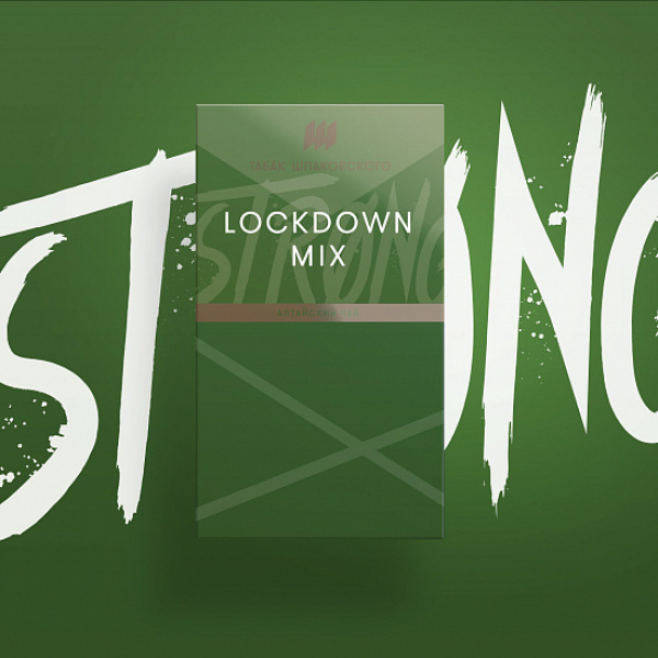 Табак Шпаковского Strong Lockdown mix (Алтайский чай) 40 гр в Севастополе
