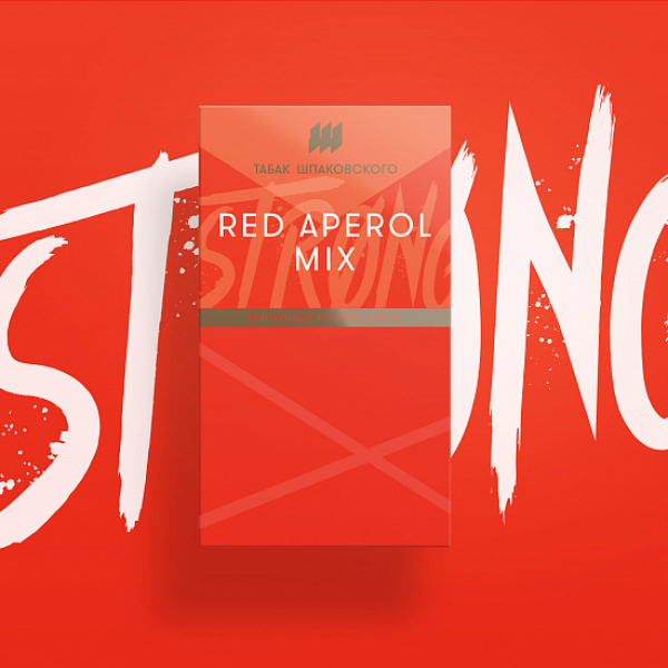 Табак Шпаковского Strong Red Aperol mix (Красный Апероль) 40 гр в Севастополе