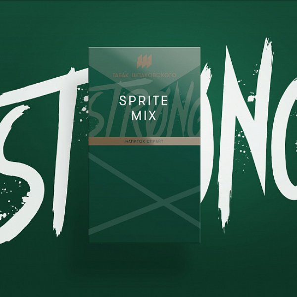 Табак Шпаковского Strong Sprite Mix (Напиток Спрайт) 40 гр в Севастополе