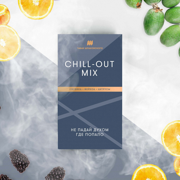 Табак Шпаковского Chill Out (Ежевика Фейхоа Цитрусы) 40 грамм в Севастополе