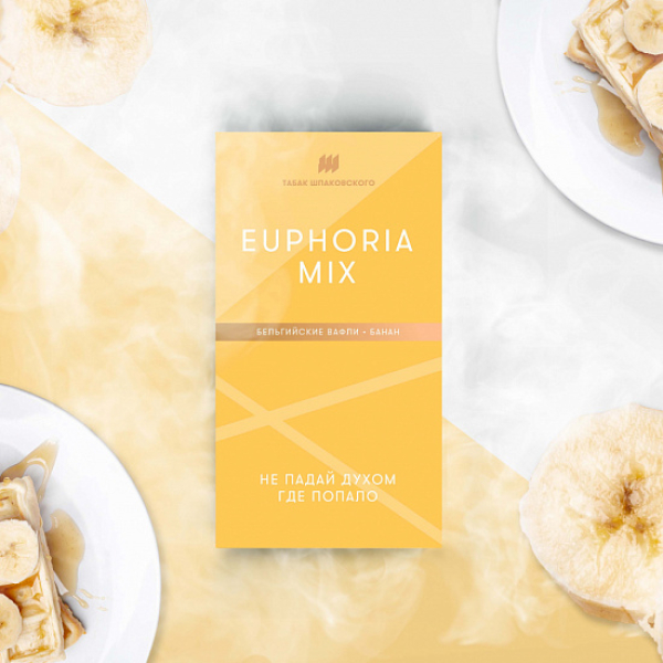 Табак Шпаковского Euphoria (Бельгийские Вафли Банан) 40 грамм в Севастополе