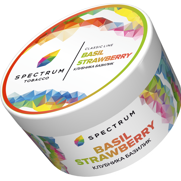 Табак Spectrum Classic BasilStrawberry 200 грамм в Севастополе