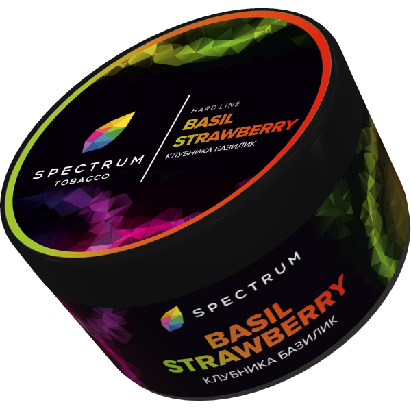 Табак Spectrum Hard BasilStrawberry 200 грамм в Севастополе