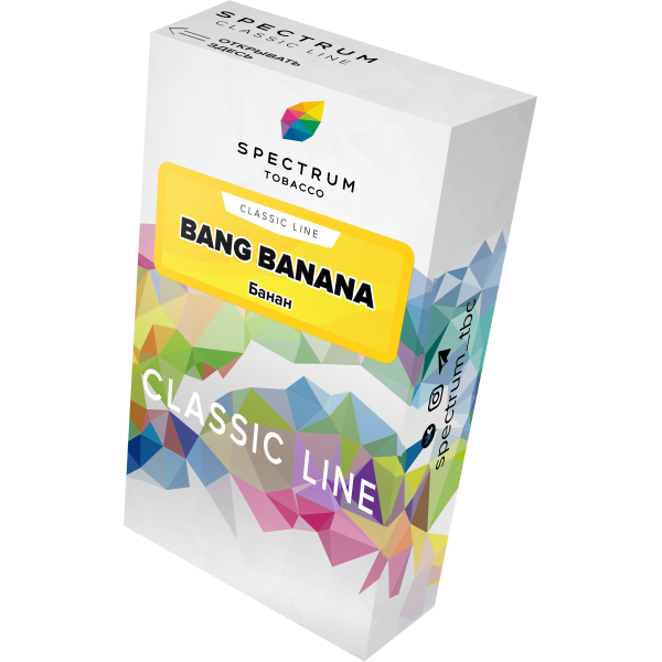 Табак Spectrum Classic bang banana 40 грамм в Севастополе