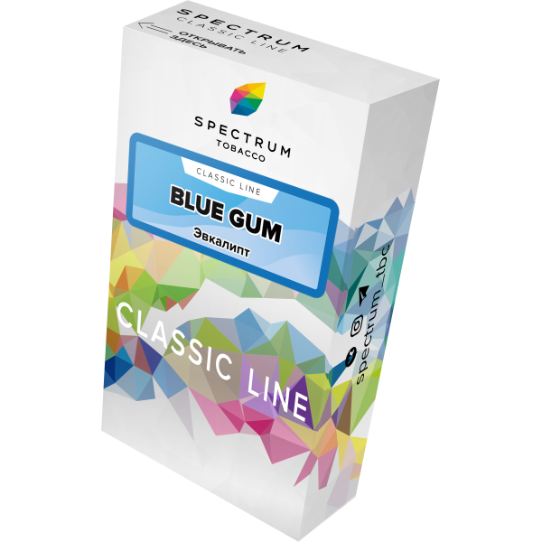 Табак Spectrum Classic blue gum 40 грамм в Севастополе
