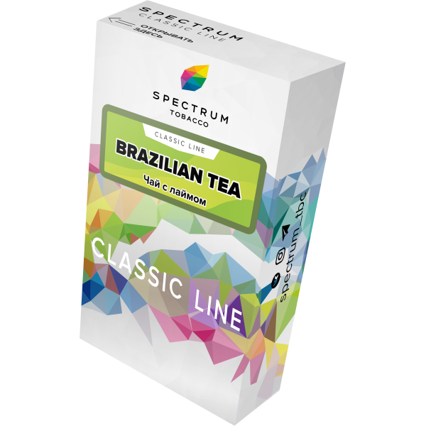 Табак Spectrum Classic brazilian tea 40 грамм в Севастополе