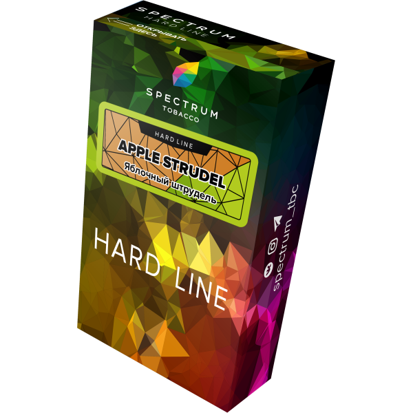 Табак Spectrum Hard apple strudel 40 грамм в Севастополе