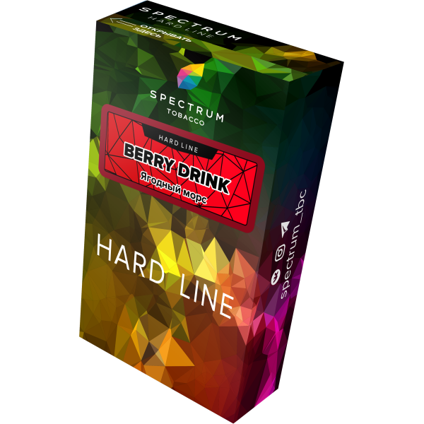 Табак Spectrum Hard berry drink 40 грамм в Севастополе