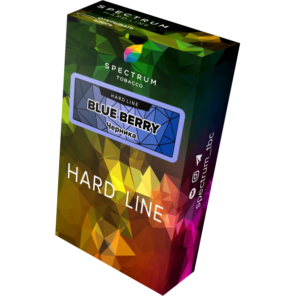 Табак Spectrum Hard blue berry 40 грамм в Севастополе