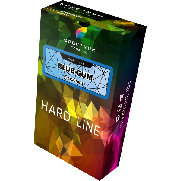 Табак Spectrum Hard blue gum 40 грамм в Севастополе