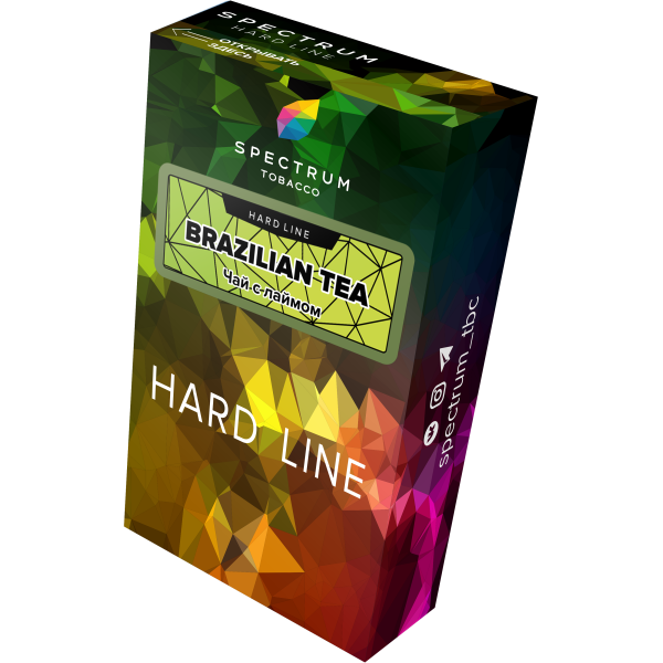Табак Spectrum Hard brazilian tea 40 грамм в Севастополе