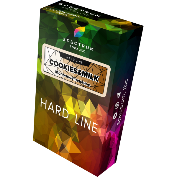 Табак Spectrum Hard cookies milk 40 грамм в Севастополе