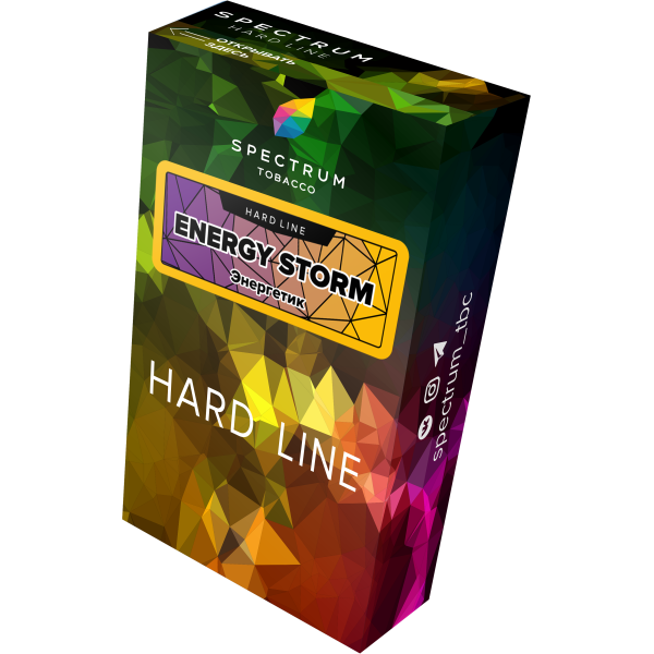 Табак Spectrum Hard energy storm 40 грамм в Севастополе