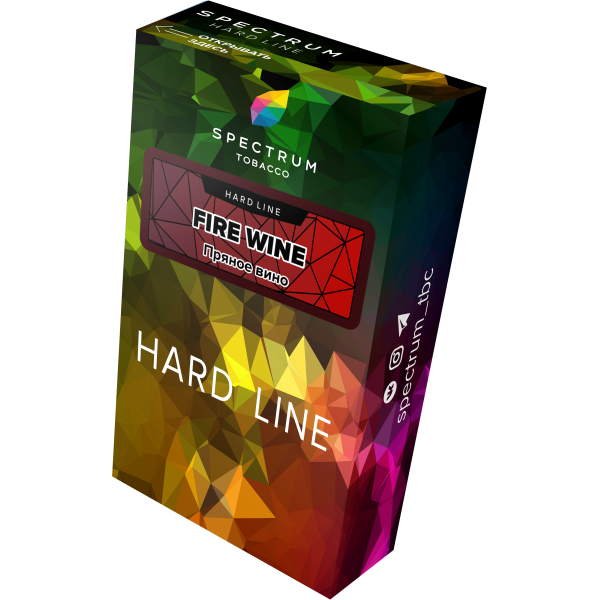 Табак Spectrum Hard fire wine 40 грамм в Севастополе