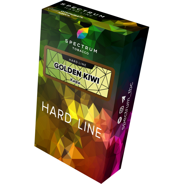 Табак Spectrum Hard golden kiwi 40 грамм в Севастополе