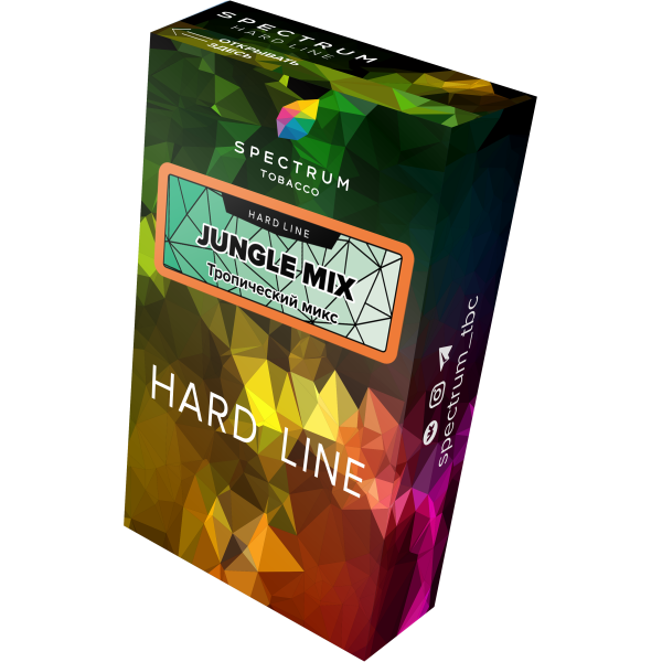 Табак Spectrum Hard jungle mix 40 грамм в Севастополе