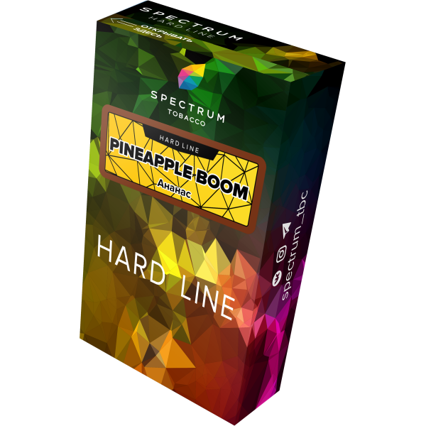 Табак Spectrum Hard pinapple boom 40 грамм в Севастополе